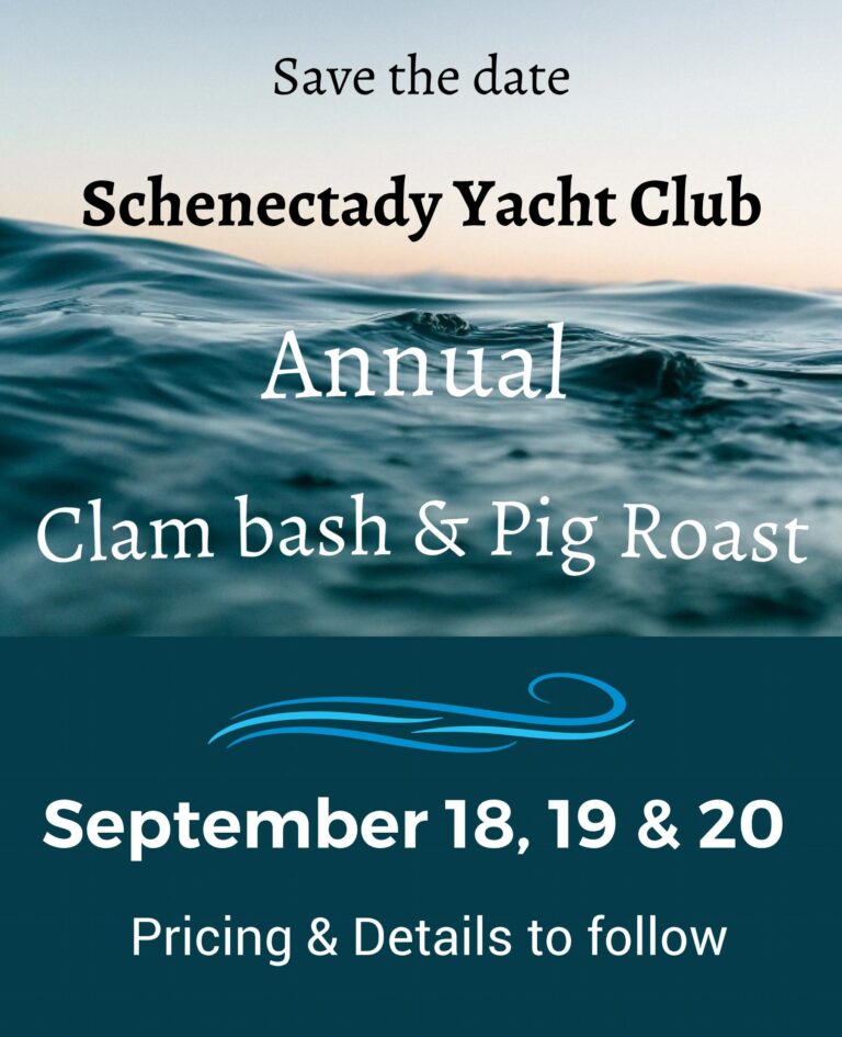 Schenectady Yacht Club Clam Bash 2026